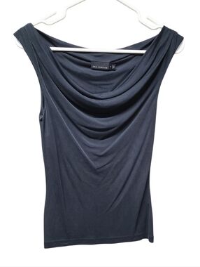 The Limited Womens Black Cowl Neck Sleeveless Camisole Small